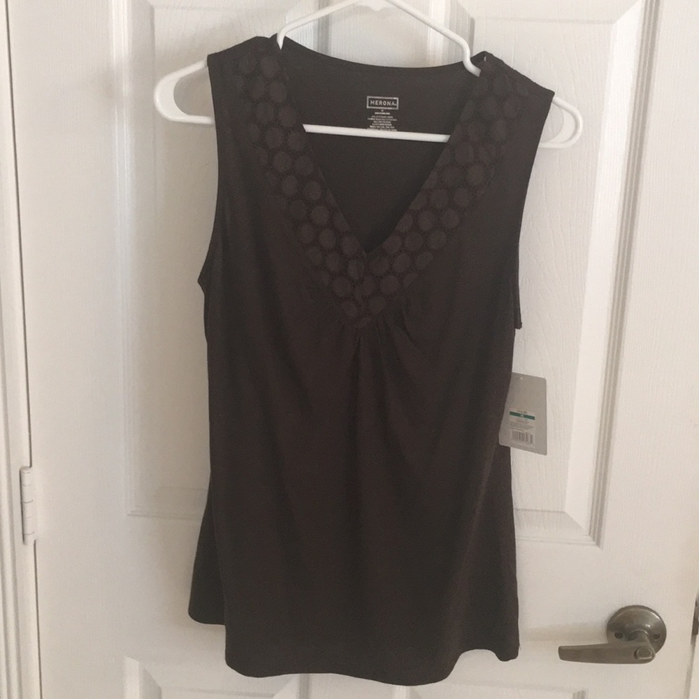 Brown tank